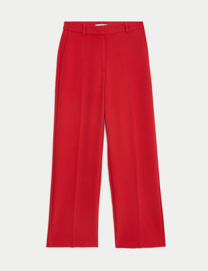 Tailored Fit Düz Kesim Pantolon