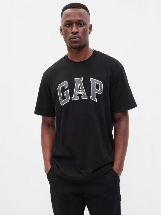 Siyah Gap Logo T-shirt