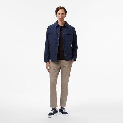 Nautica Erkek Lacivert Regular Fit Su Geçirmez Mont