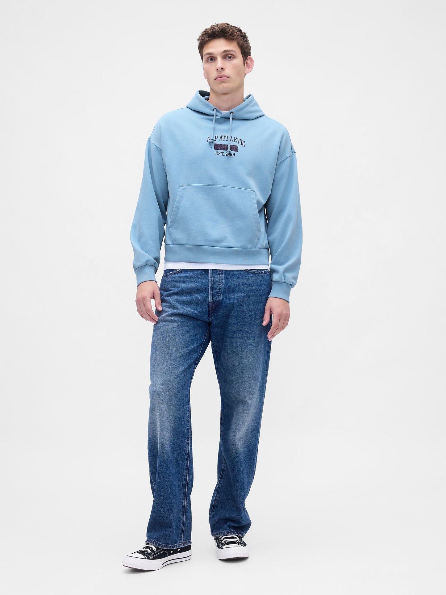 Mavi Heavyweight Oversized Logo Sweatshirt