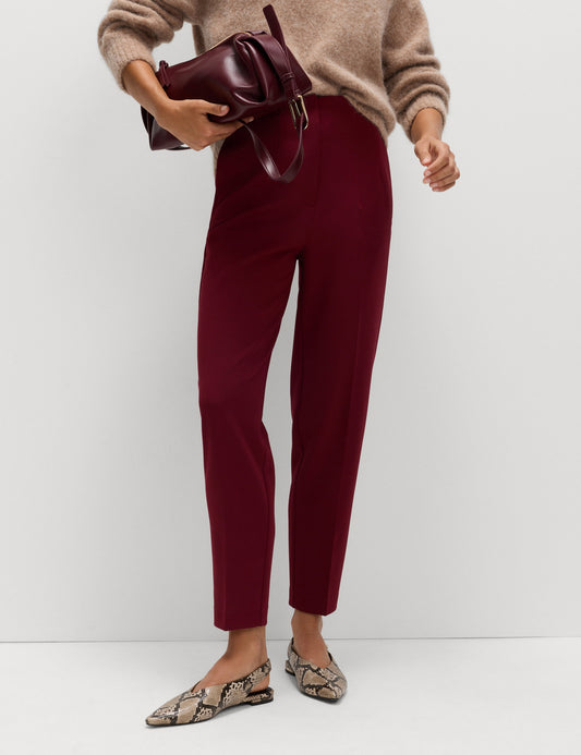 Yüksek Bel Tapered Fit Pantolon