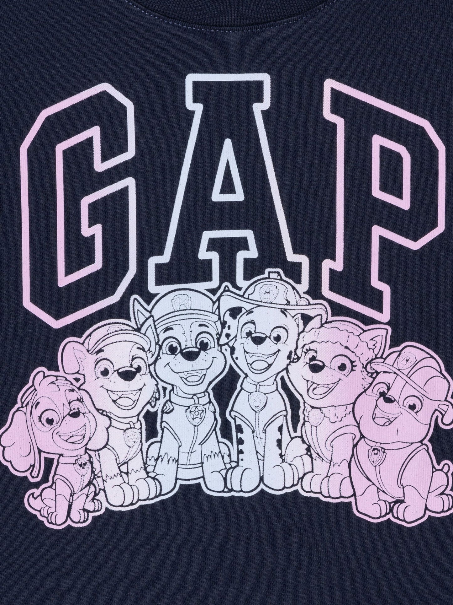 Lacivert Gap Logo Paw Patrol Grafikli T-shirt