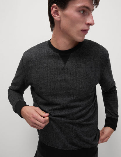 Saf Pamuklu Regular Fit Sweatshirt