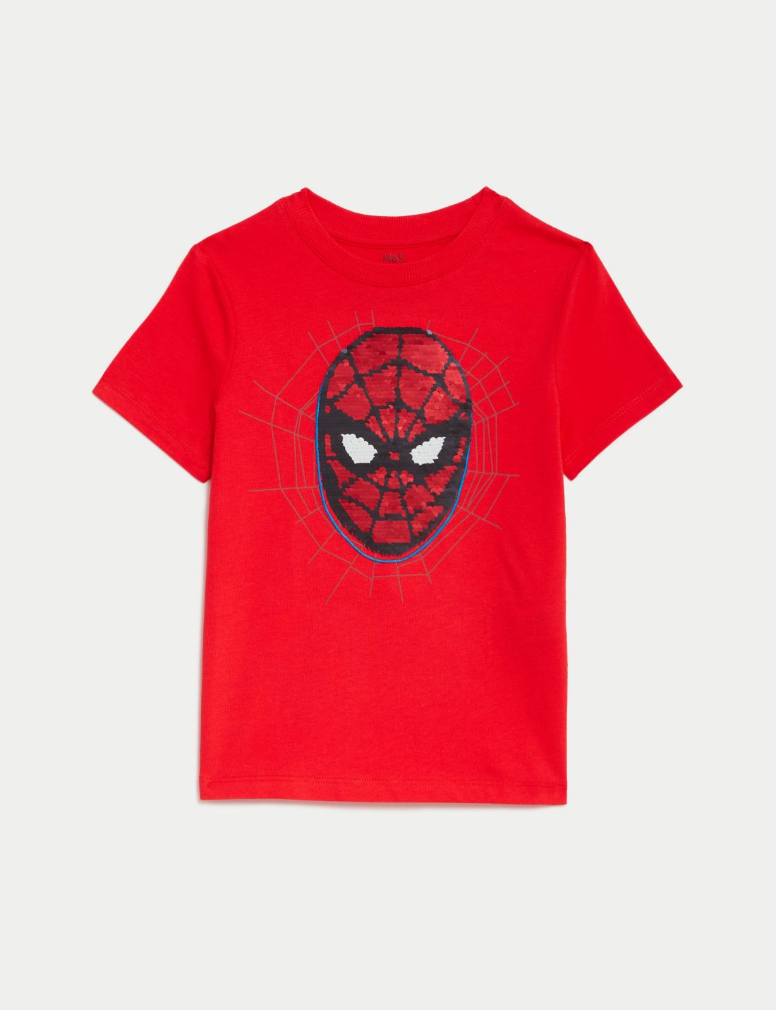 Saf Pamuklu Spider-man:trade_mark: T-shirt (2-8 Yaş)