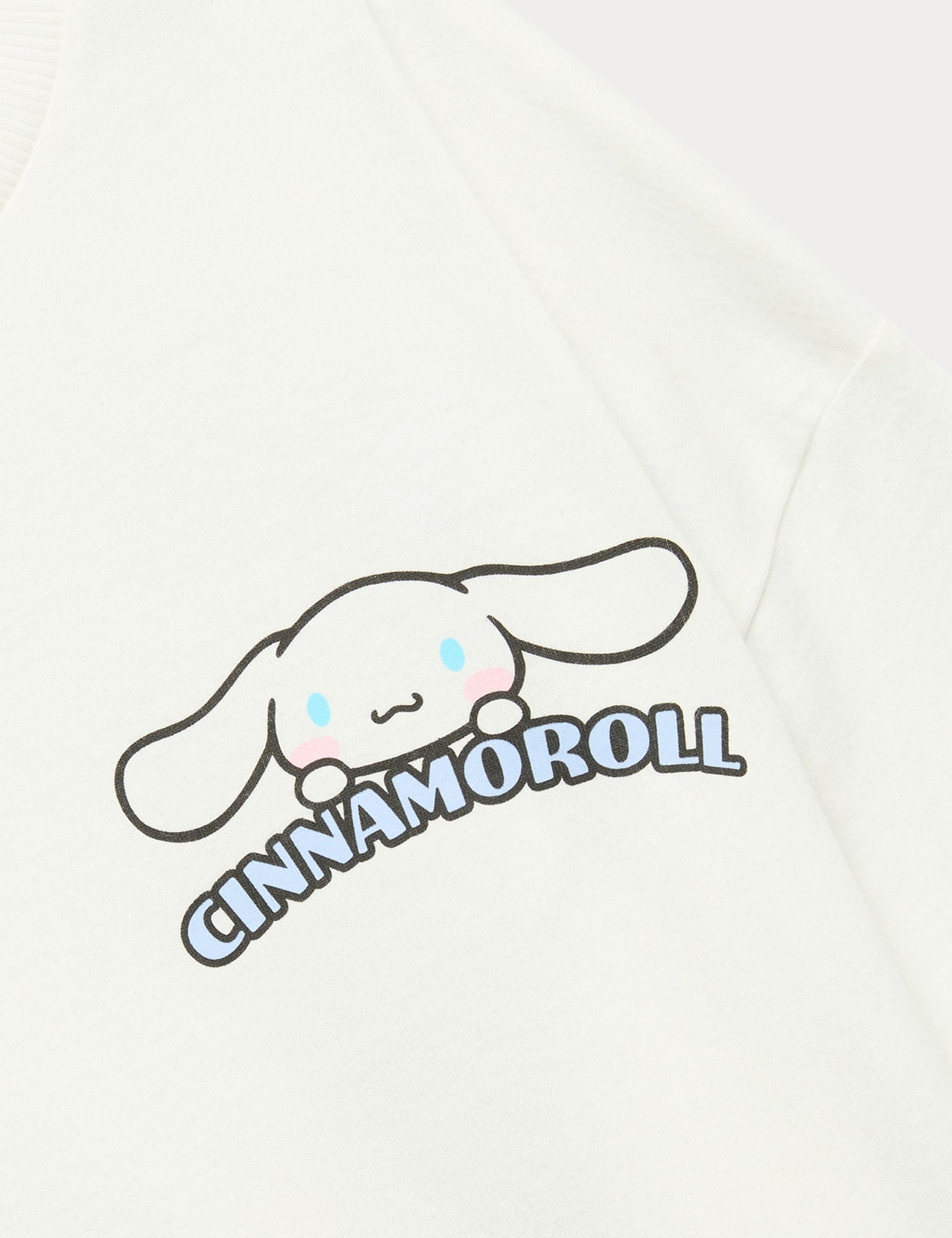 Saf Pamuk Cinnamoroll Pijama Takımı (0–16 Yaş)