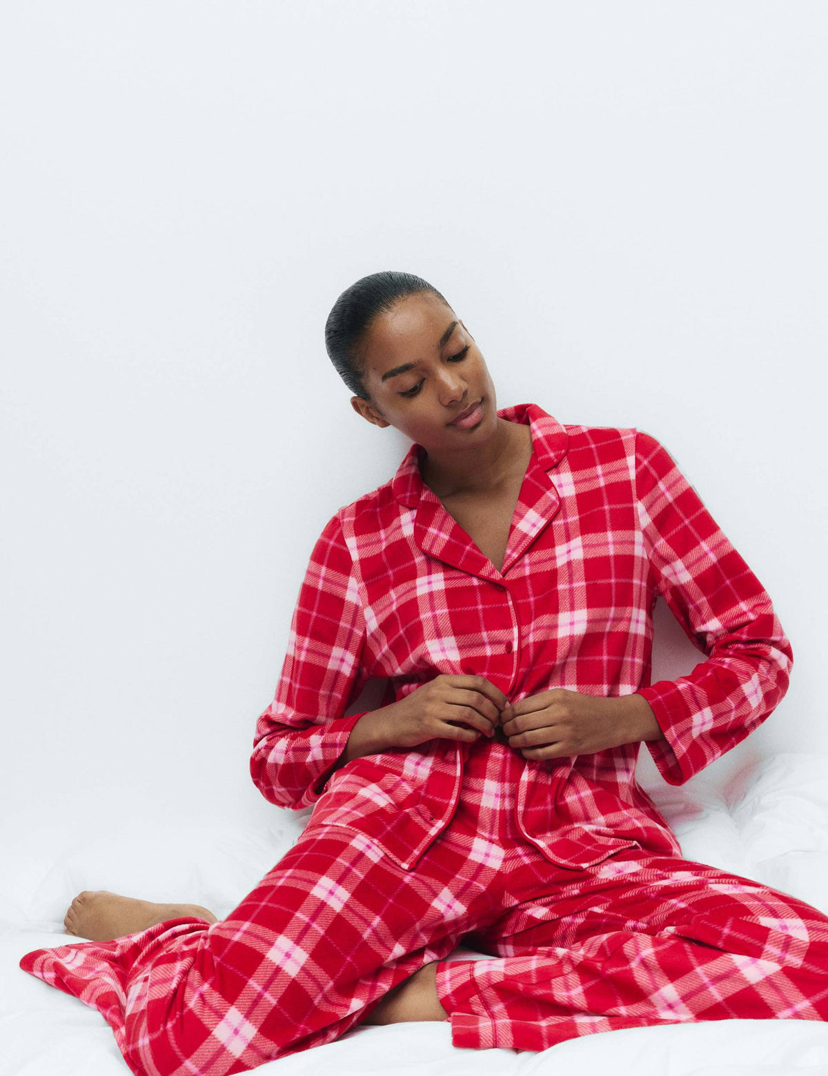 Desenli Pijama Takımı