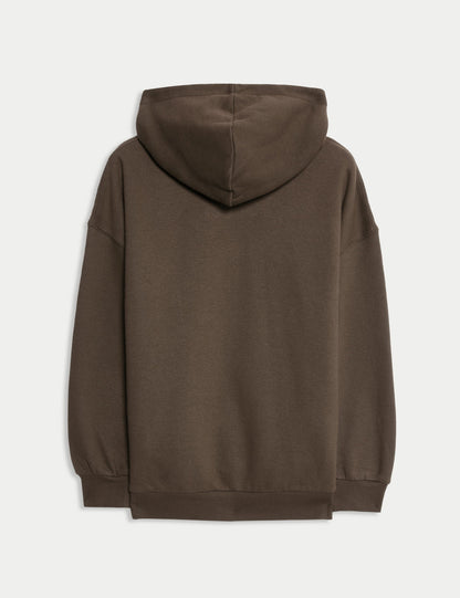 ?pamuk Karışımlı Kapüşonlu Sweatshirt (6-16 Yaş)?