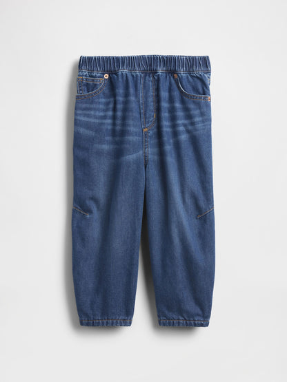 Mavi Cozy Astarlı Barrel Jean Pantolon