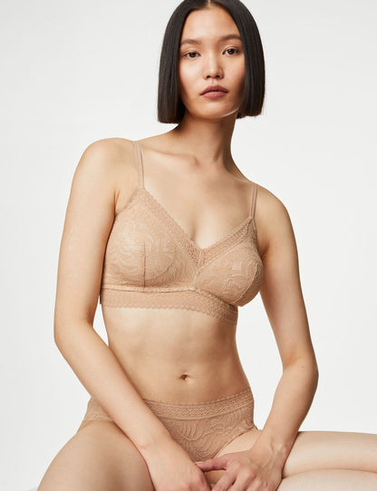 Flexifit™ Dantel Detaylı Balensiz Bralet