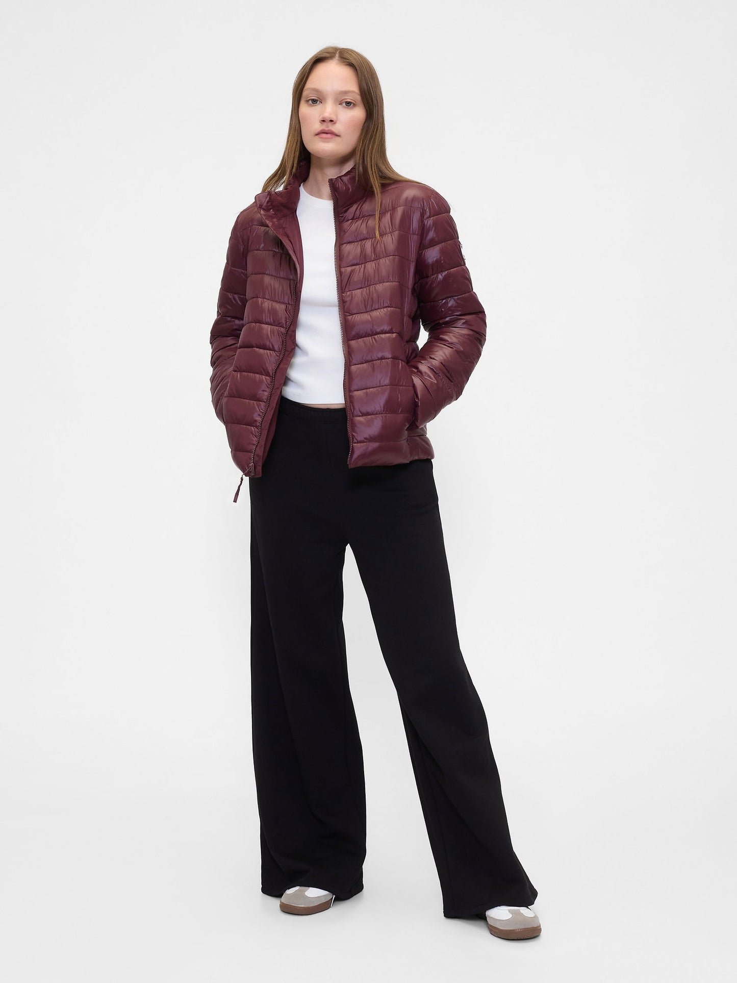 Bordo Coldcontrol Puffer Şişme Mont