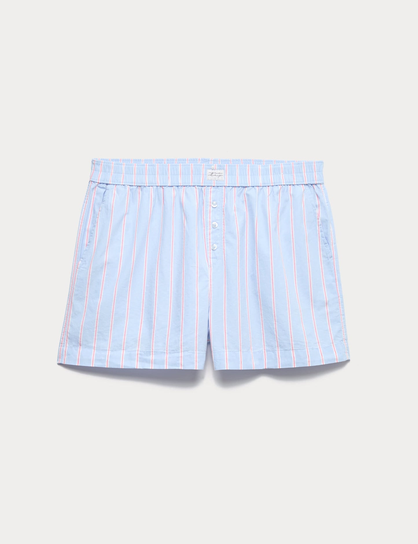 Çizgili Pijama Şortu