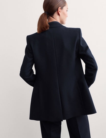 Jaeger Saf Yün Tek Düğmeli Kadın Blazer
