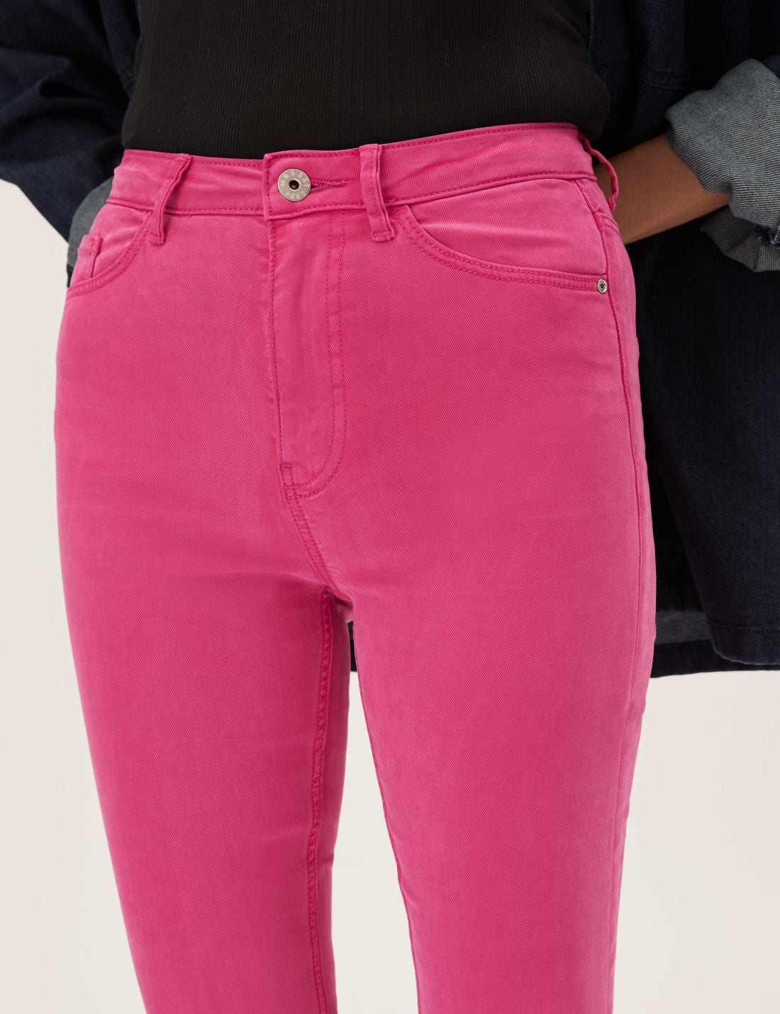 Skinny Fit Crop Jean Pantolon