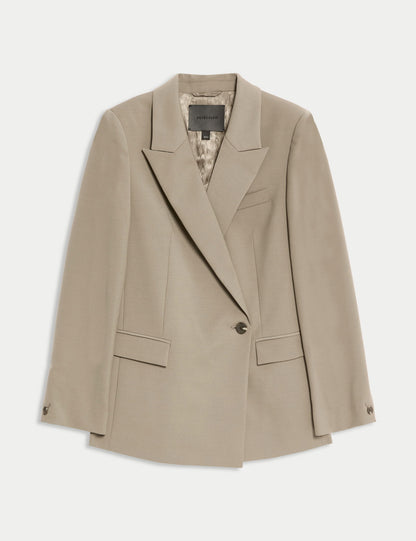 Autograph Yün Karışımlı Blazer Ceket