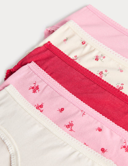 5'li Cotton Lycra® High Leg Külot Seti