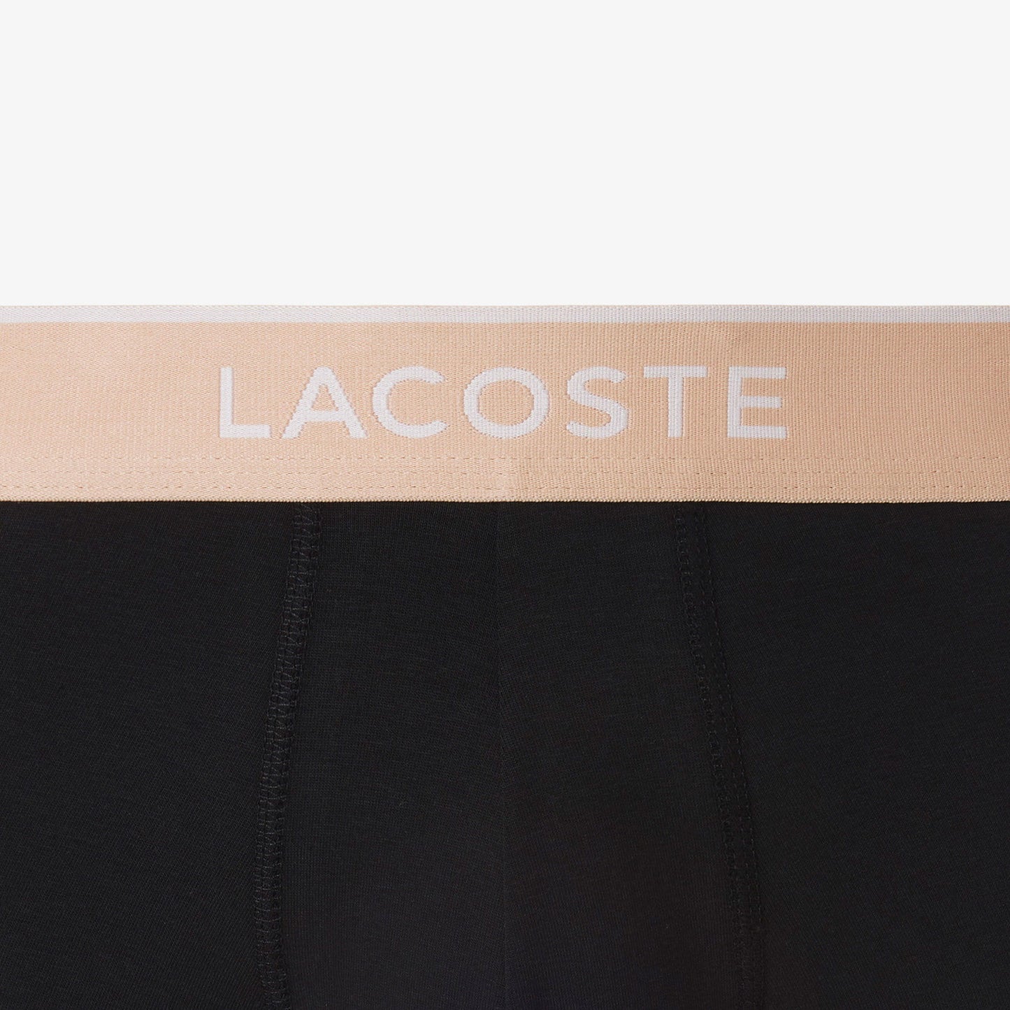 Lacoste Erkek 3'lü Siyah Boxer
