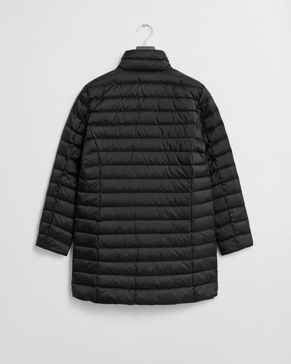 Gant Kadın Siyah Regular Fit Fermuarlı Mont