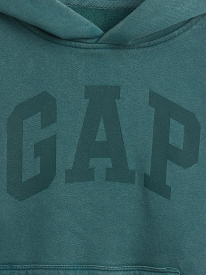 Koyu Yeşil Vintagesoft Relaxed Logo Sweatshirt