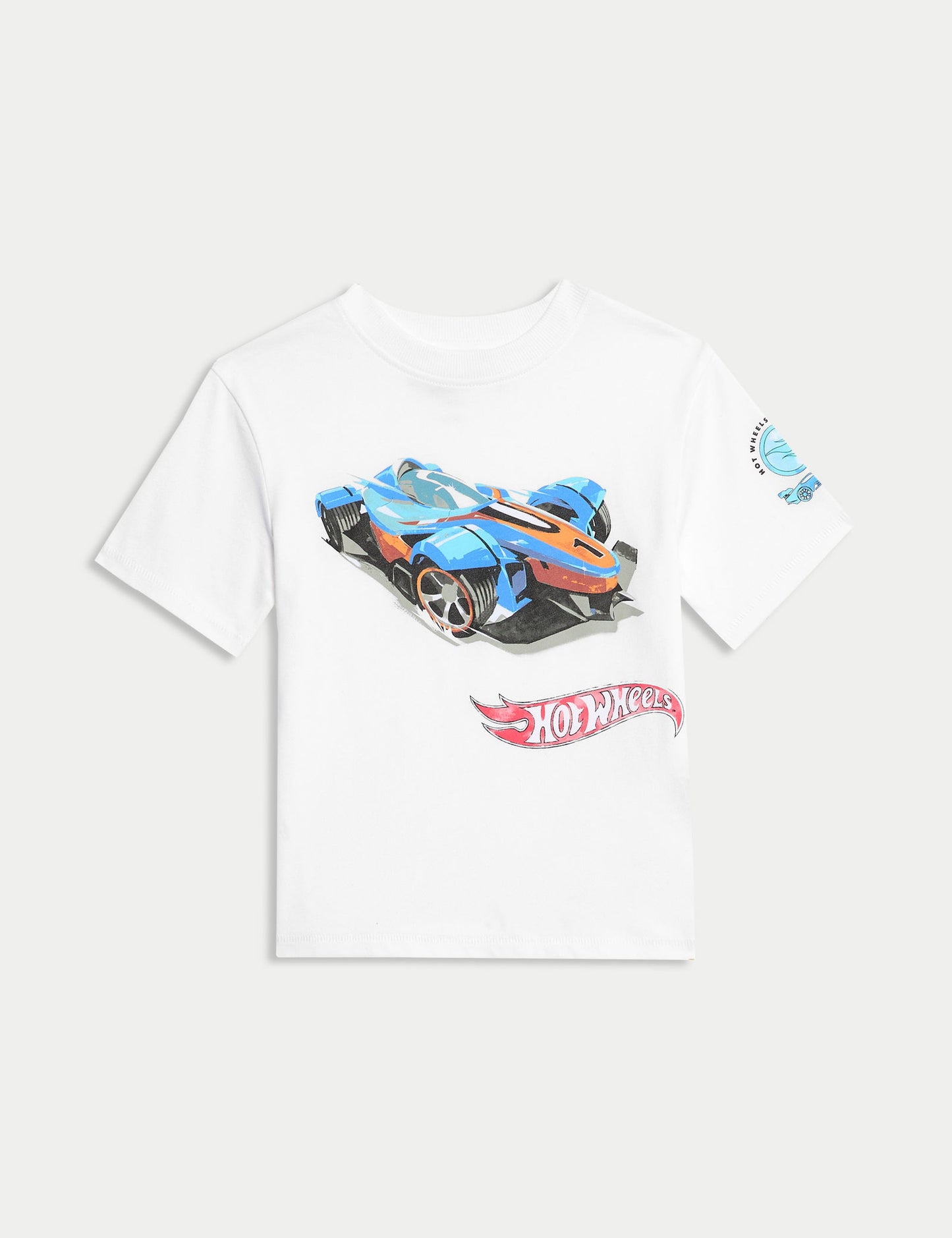 Saf Pamuklu Hot Wheels:trade_mark: Tişört (2–8 Yaş)