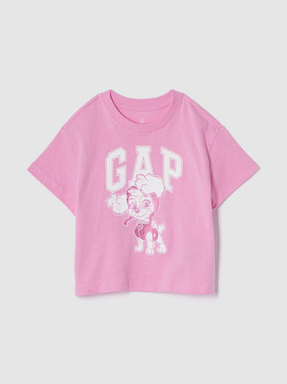 Pembe Paw Patrol Grafik T-shirt