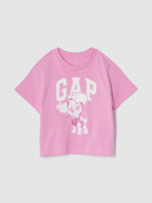 Pembe Paw Patrol Grafik T-shirt