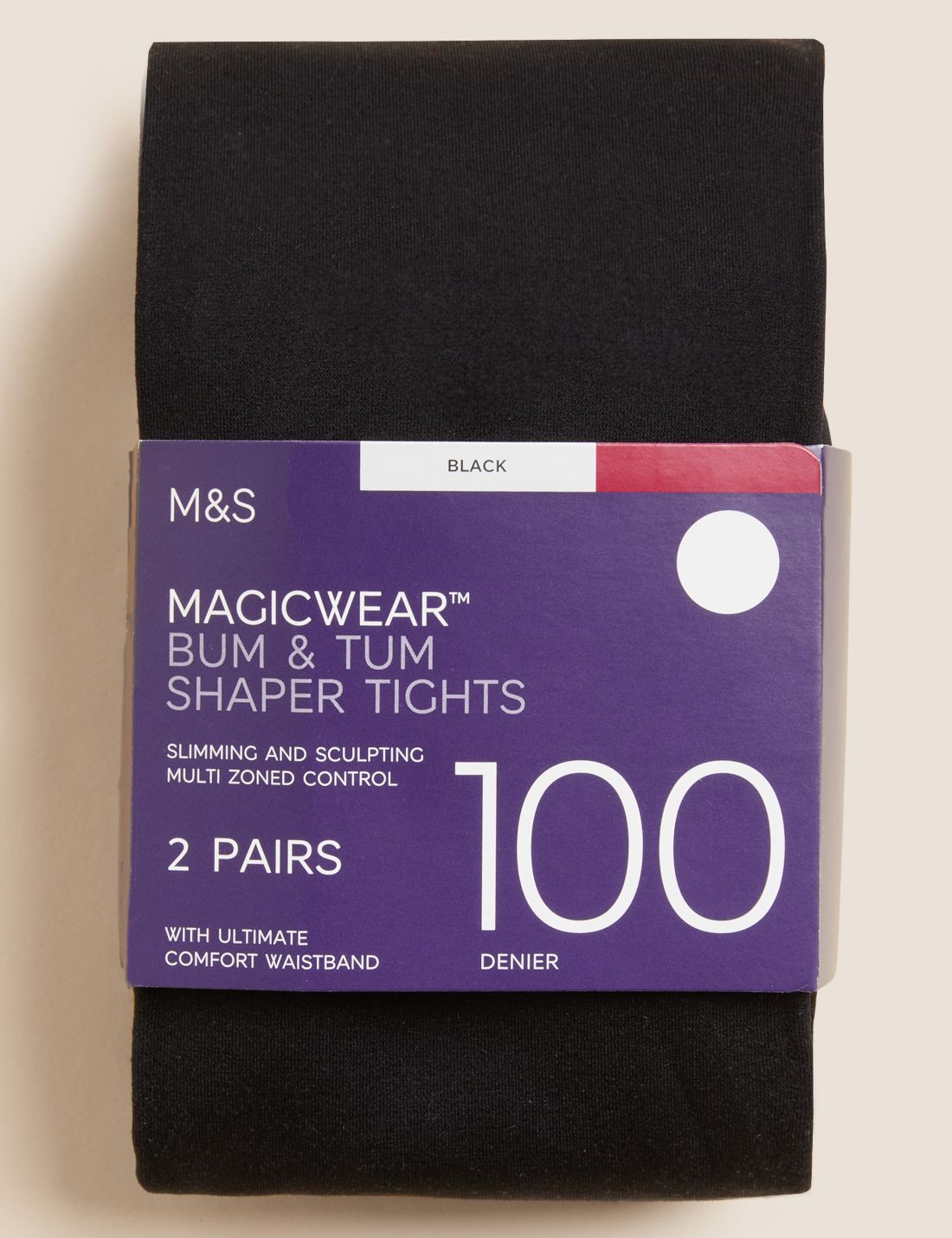 2'li 100 Denye Magicwear:trade_mark: Opak Külotlu Çorap Seti
