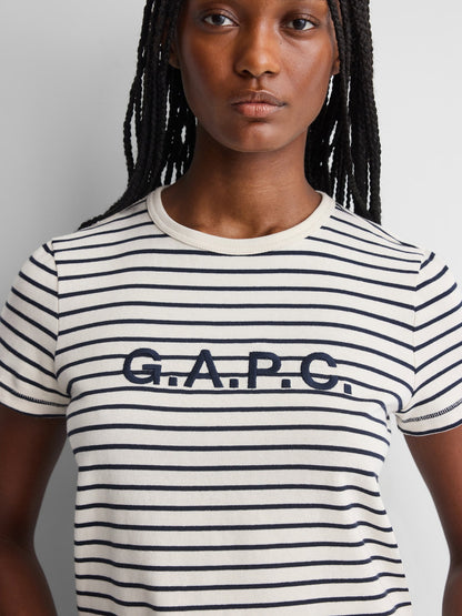 Beyaz Gap × A.p.c. Logo T-shirt