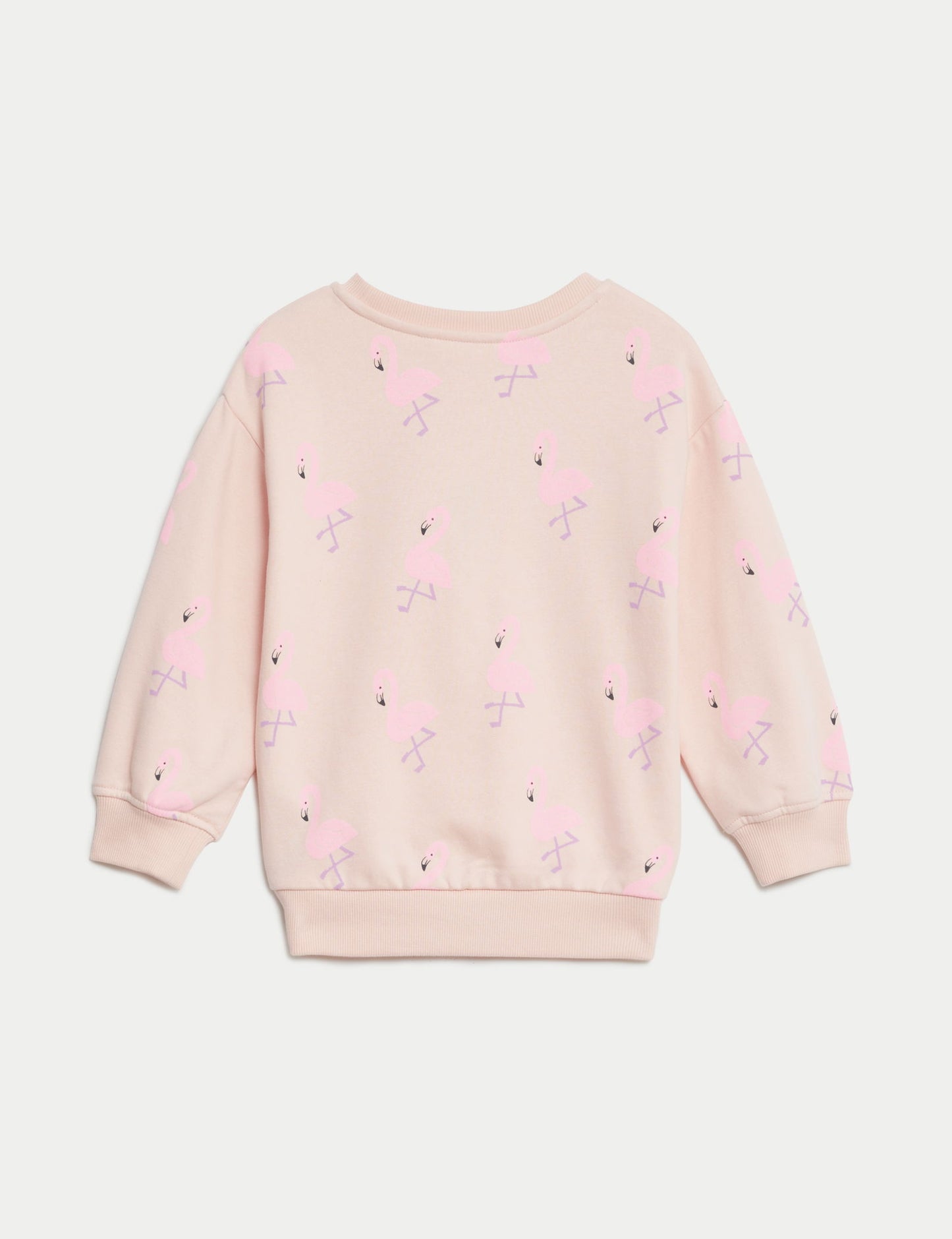 Desenli Yuvarlak Yaka Sweatshirt