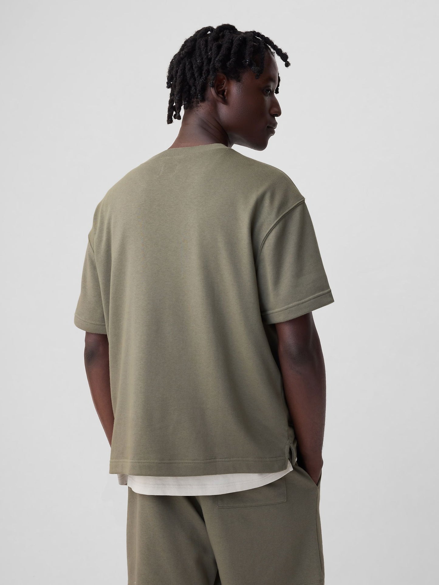 Haki Gap Nyc Arch Logo T-shirt