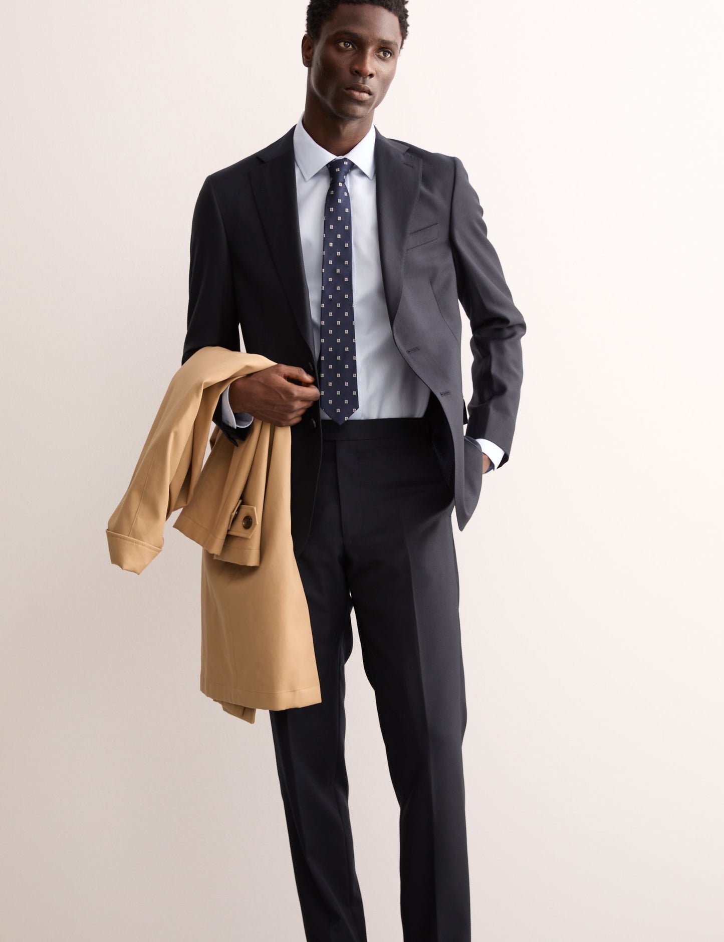Tailored Fit Lüks Pamuklu Dokulu Gömlek