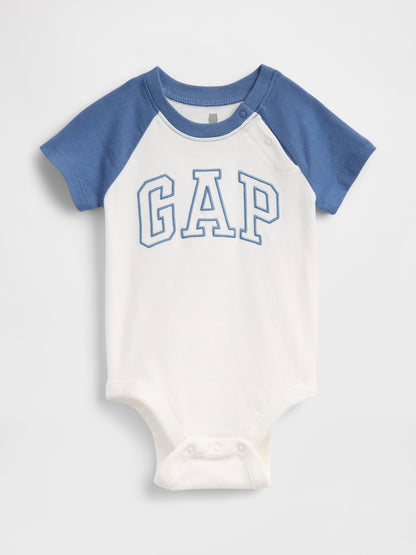 Mavi Organik Pamuk Gap Logo Bodysuit