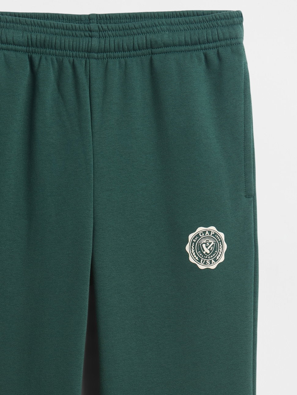 Koyu Yeşil Vintagesoft Relaxed Logo Jogger Eşofman Altı