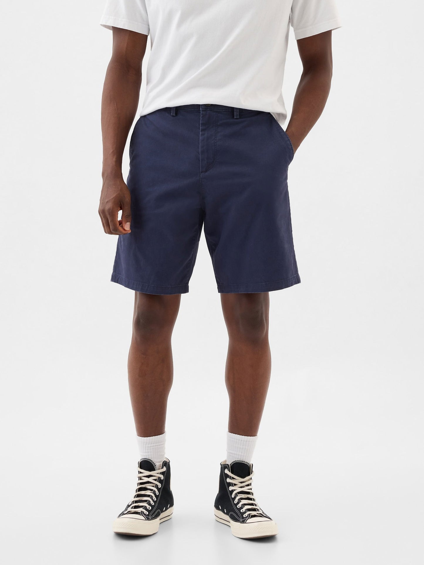 Lacivert Essential Khaki Şort