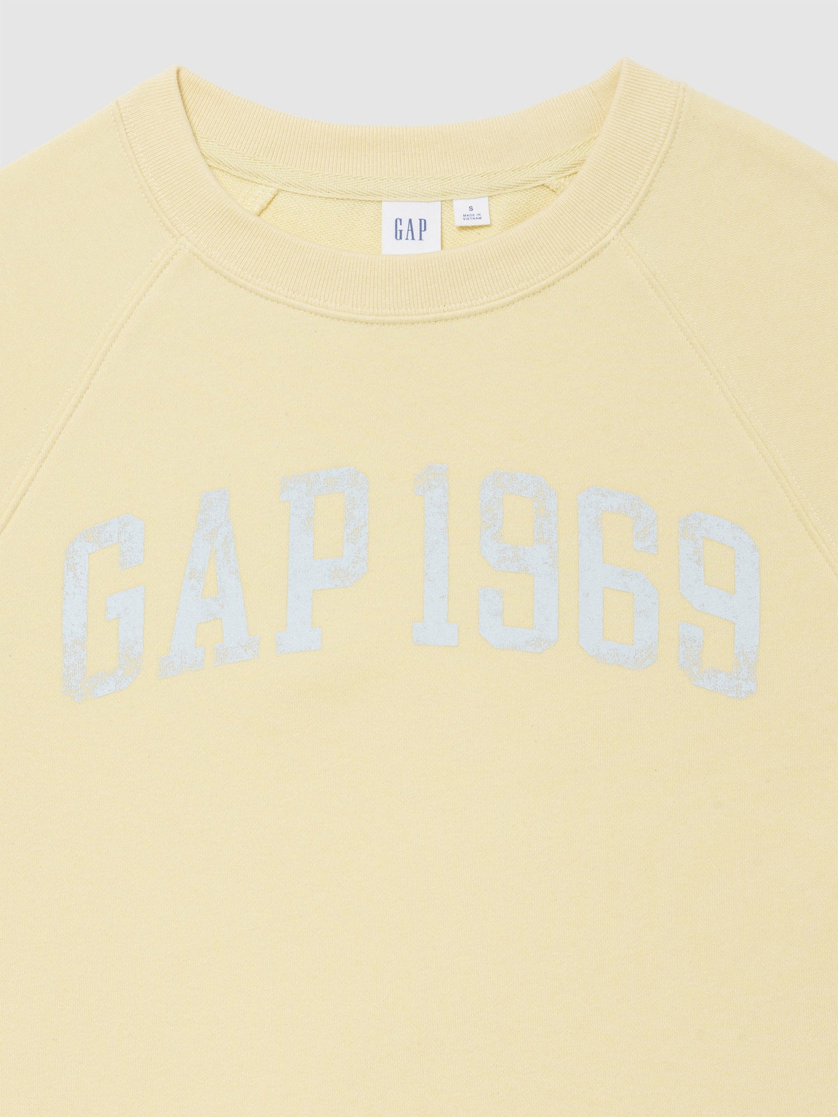 Sarı Relaxed Fransız Havlu Kumaş Grafik Baskılı T-shirt