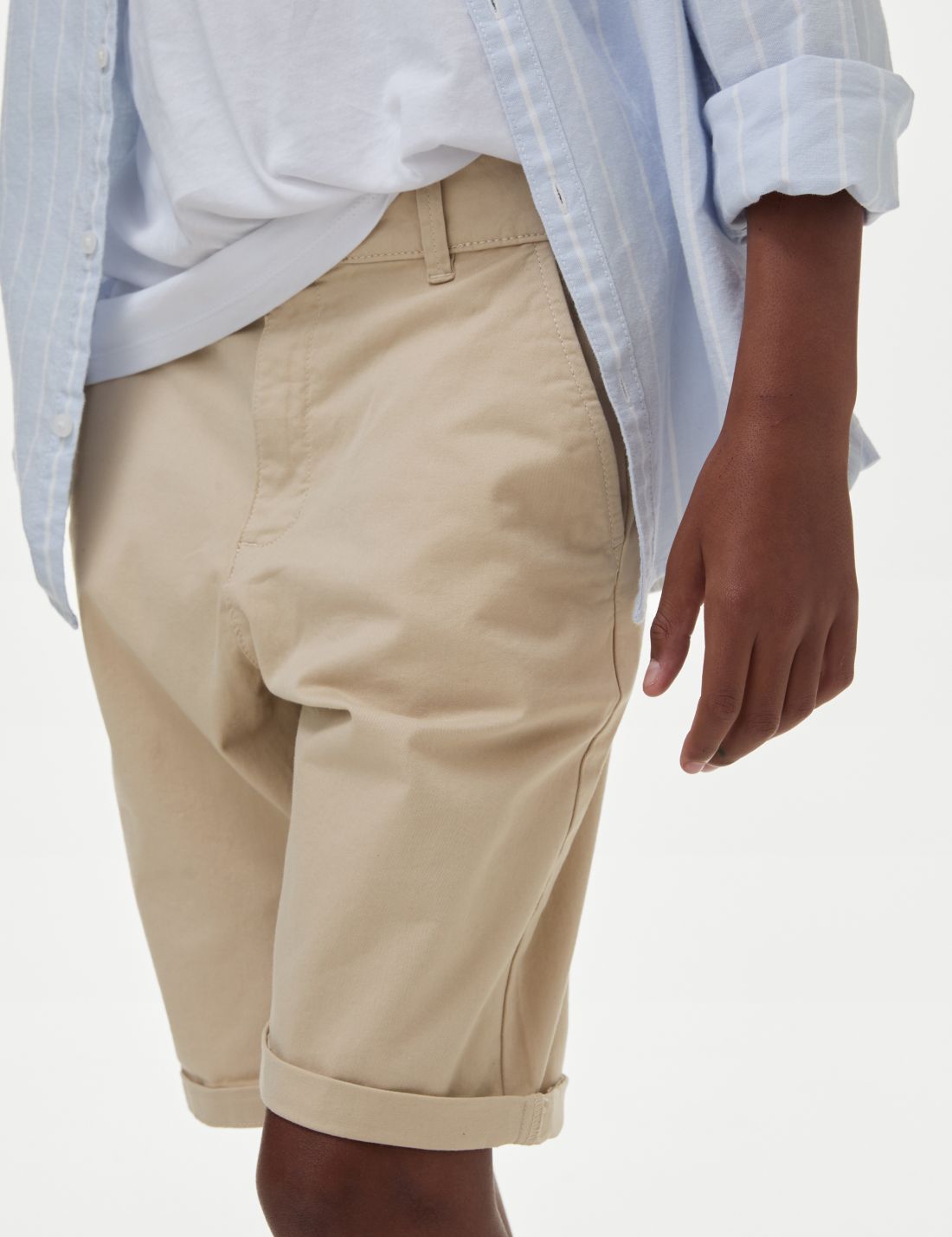 Regular Fit Chino Şort (6-16 Yaş)