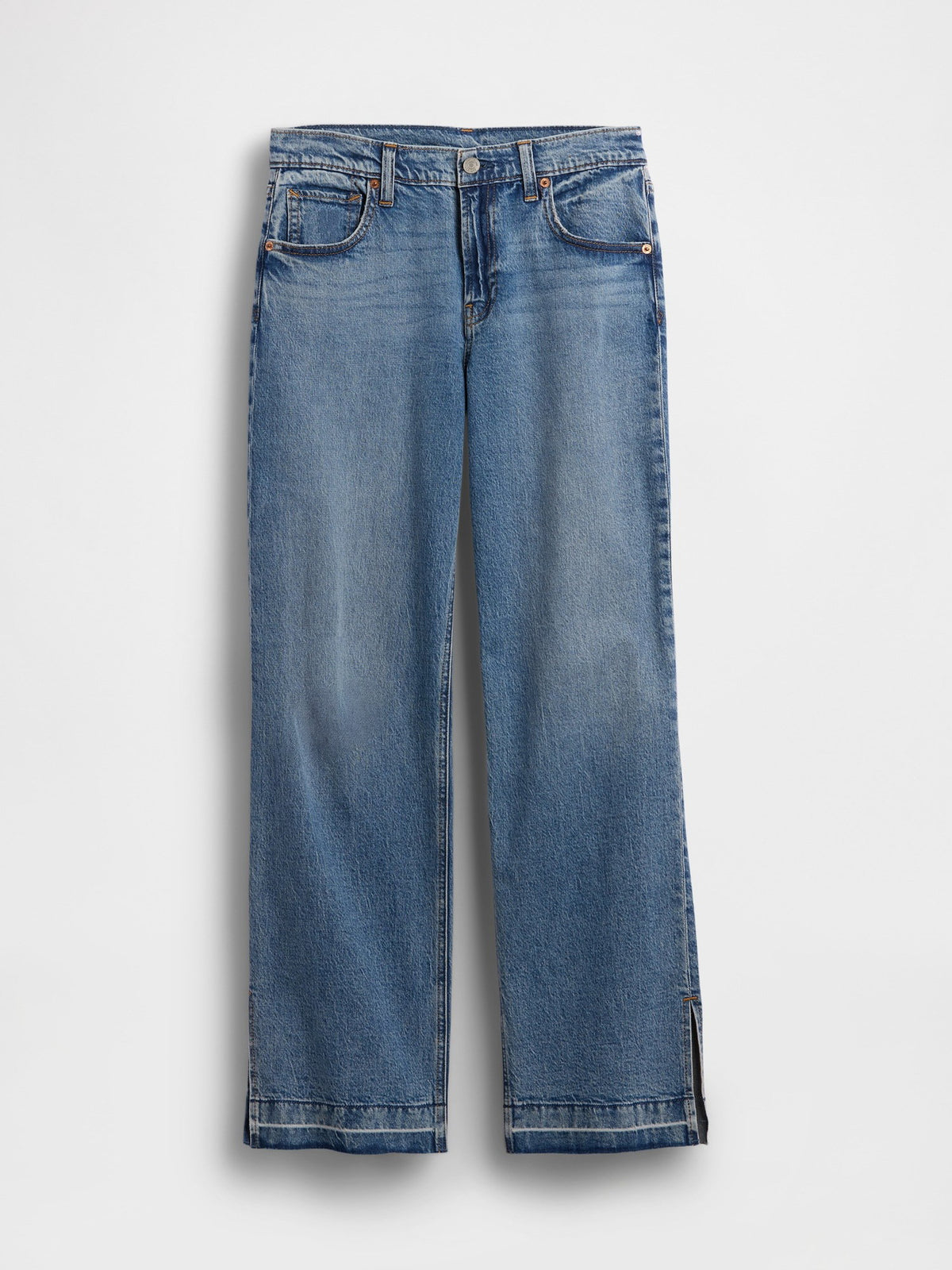 Mavi Low Rise '90s Split-hem Jean Pantolon
