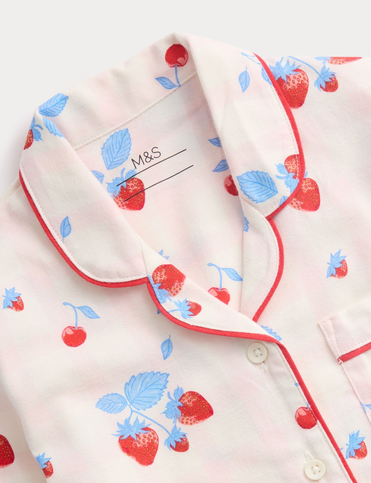Meyve Desenli Pijama Takımı