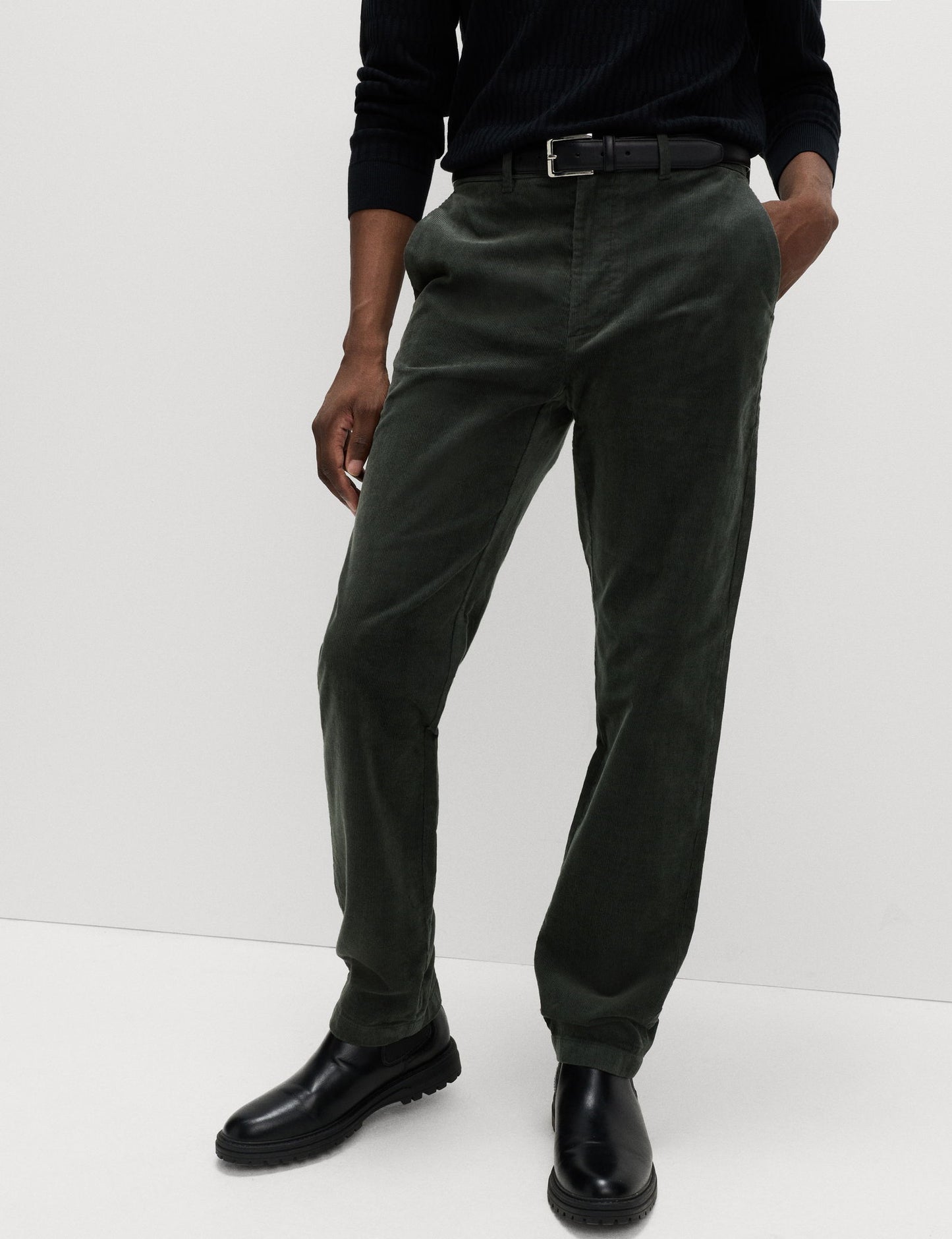 Regular Fit Kadife Esnek Chino Pantolon