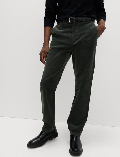Regular Fit Kadife Esnek Chino Pantolon