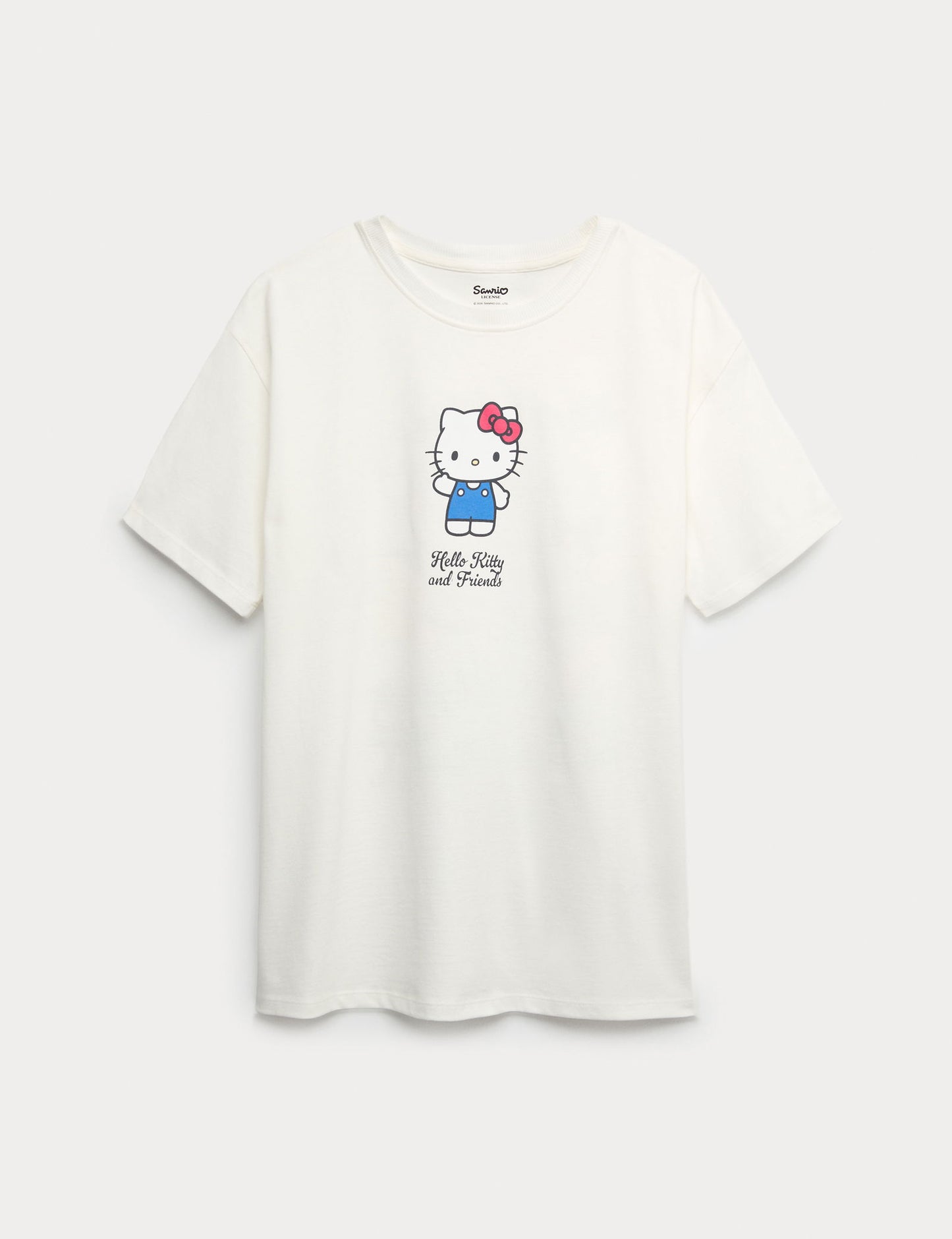 Saf Pamuklu Hello Kitty:trade_mark: Baskılı Tişört (2-16 Yaş)