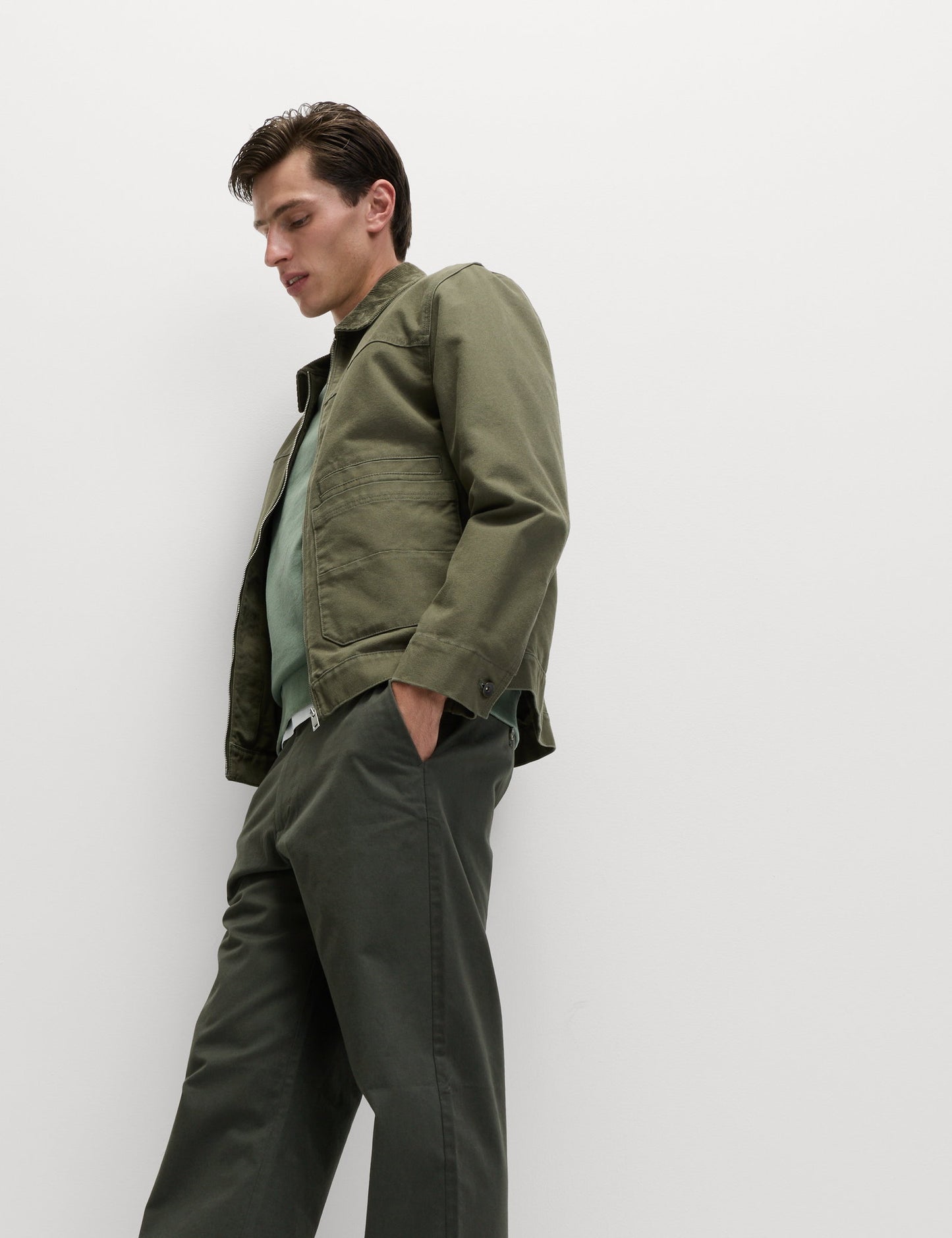 Loose Fit Chino Pantolon