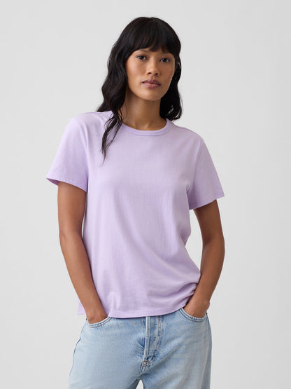 Açık Kırmızı Favorite Bisiklet Yaka T-shirt