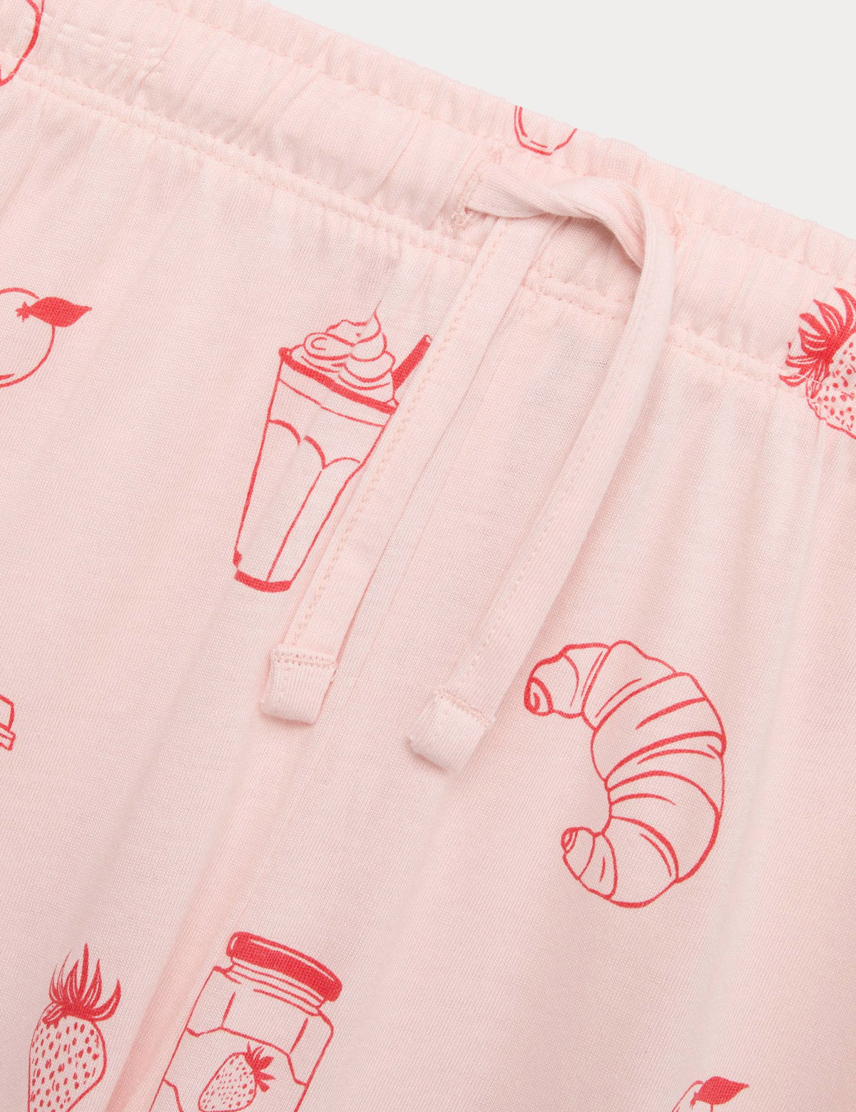 Desenli Pijama Takımı
