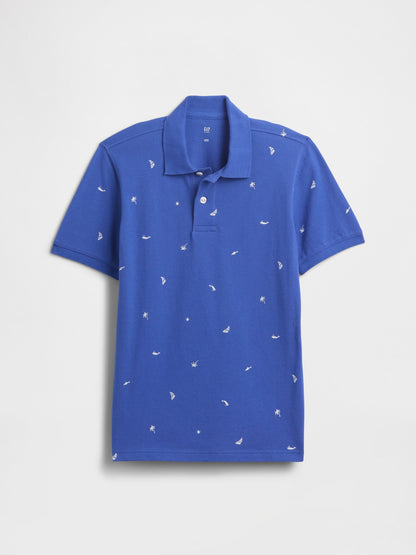Mavi Pique Polo T-shirt