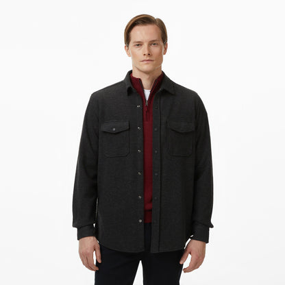 Nautica Erkek Gri Classic Fit Gömlek