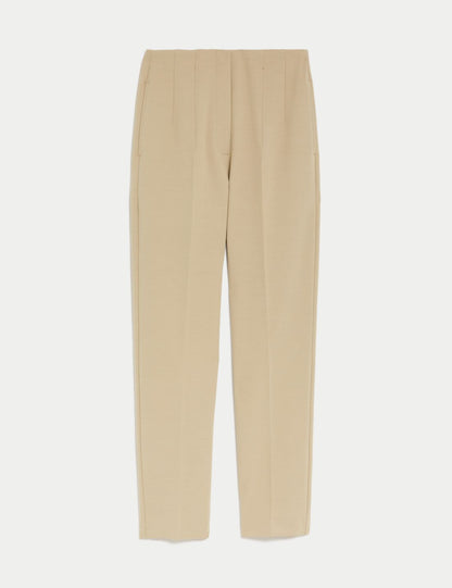 Yüksek Bel Tapered Fit Pantolon
