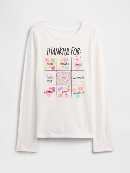 Beyaz Grafik T-shirt