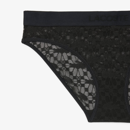 Lacoste Kadın Siyah Külot