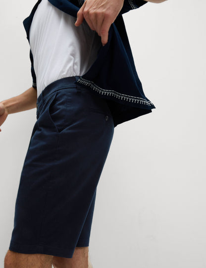 Regular Fit Streç Chino Şort