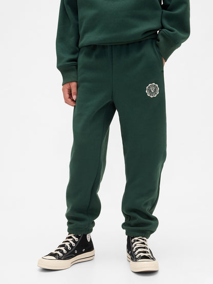 Koyu Yeşil Vintagesoft Relaxed Logo Jogger Eşofman Altı